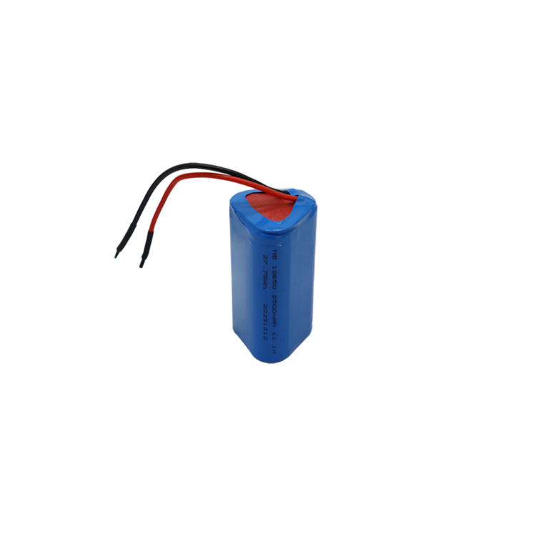 11.1v2500mah NMC Lithium Battery Custom 18650 Cylindrical 40C Low-Temperature Rechargeable