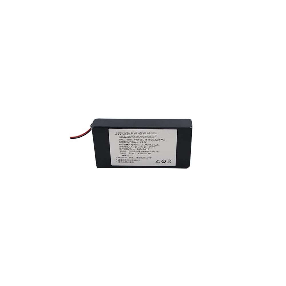 25.2v2.7ah Custom Module 18650 Power Battery Pack 40C Low-Temperature NMC Lithium Battery