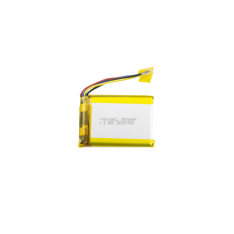 40C Low-Temperature Polymer Lithium Battery 784156 Custom 2000mAh High Capacity 3.7V