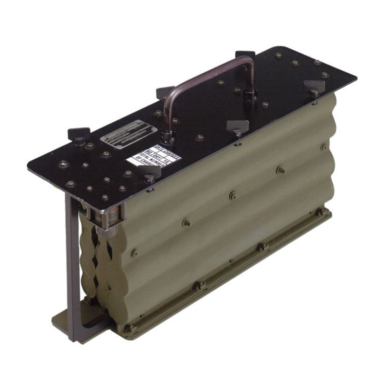 Bb 287 U Battery 24.0V 50.4V Nickel Cadmium Battery Tow Anti Tank Missile System